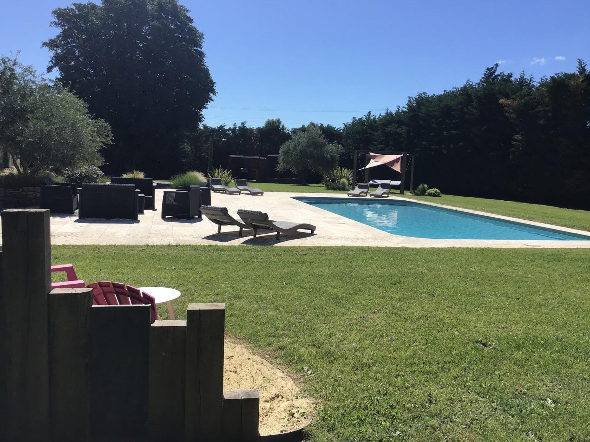 Vila Domaine Chamarel Saint-Paulet-de-Caisson Exteriér fotografie