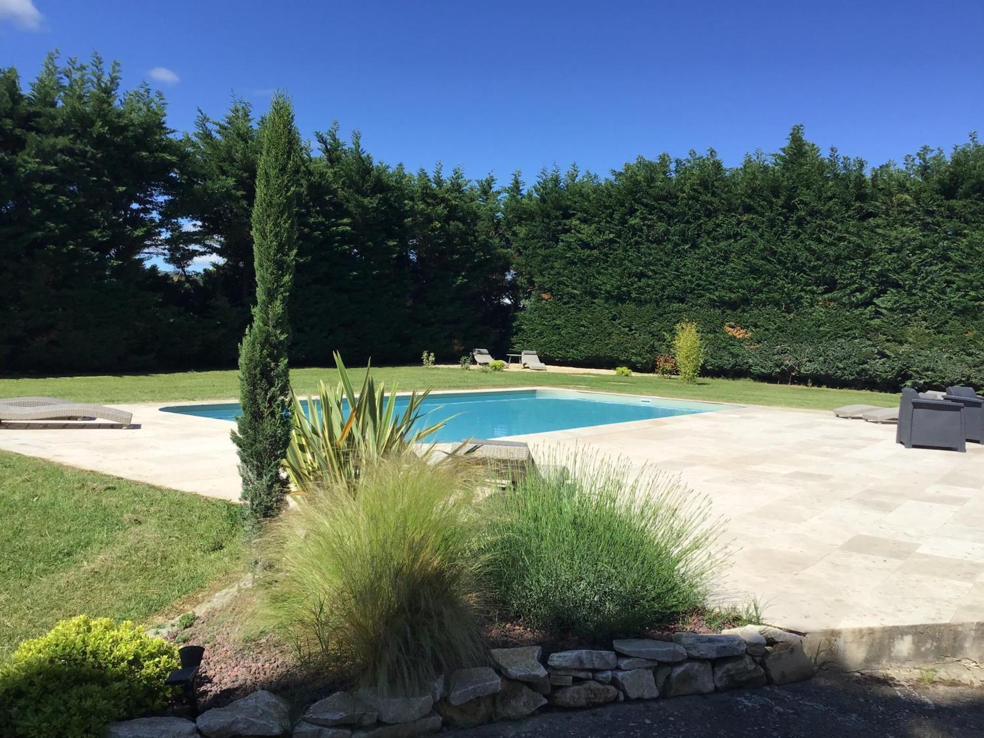 Vila Domaine Chamarel Saint-Paulet-de-Caisson Exteriér fotografie