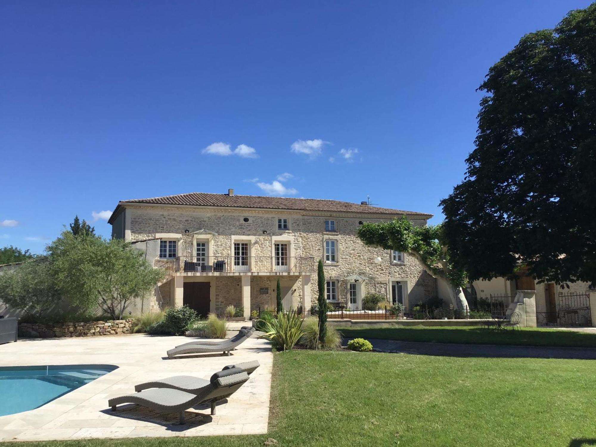Vila Domaine Chamarel Saint-Paulet-de-Caisson Exteriér fotografie