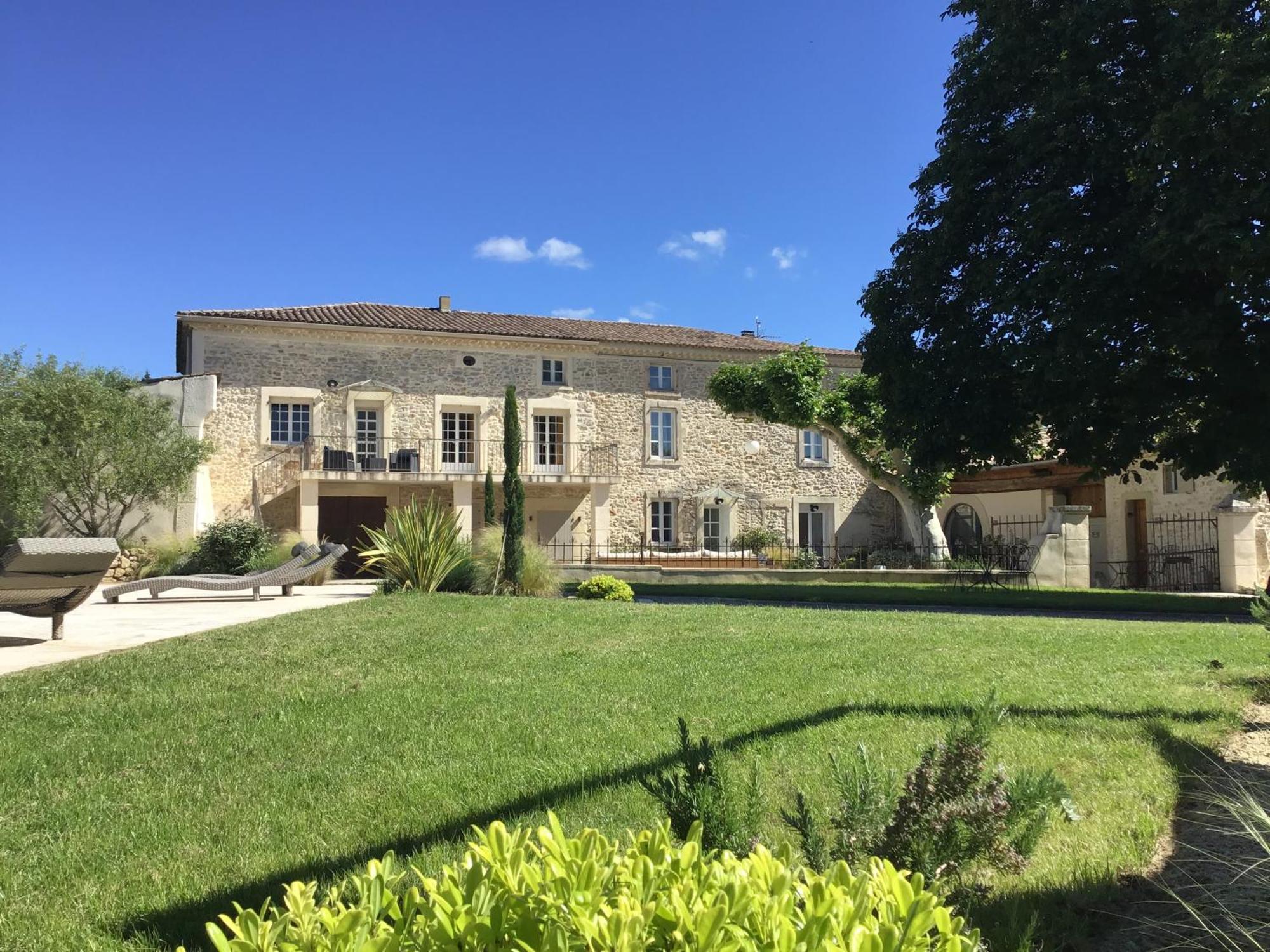 Vila Domaine Chamarel Saint-Paulet-de-Caisson Exteriér fotografie